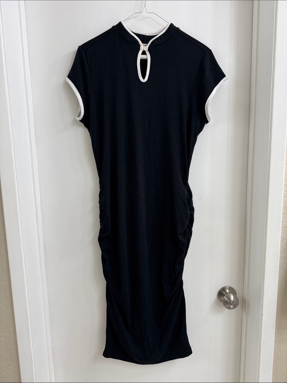 Maternity Midi Dress - Black